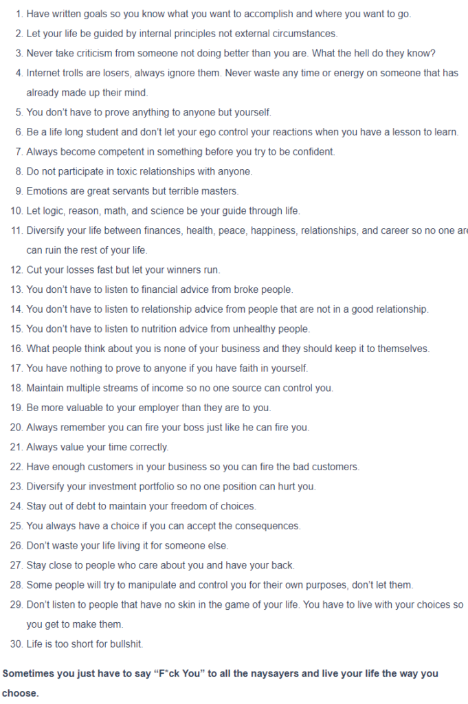 how to be unfckwithable